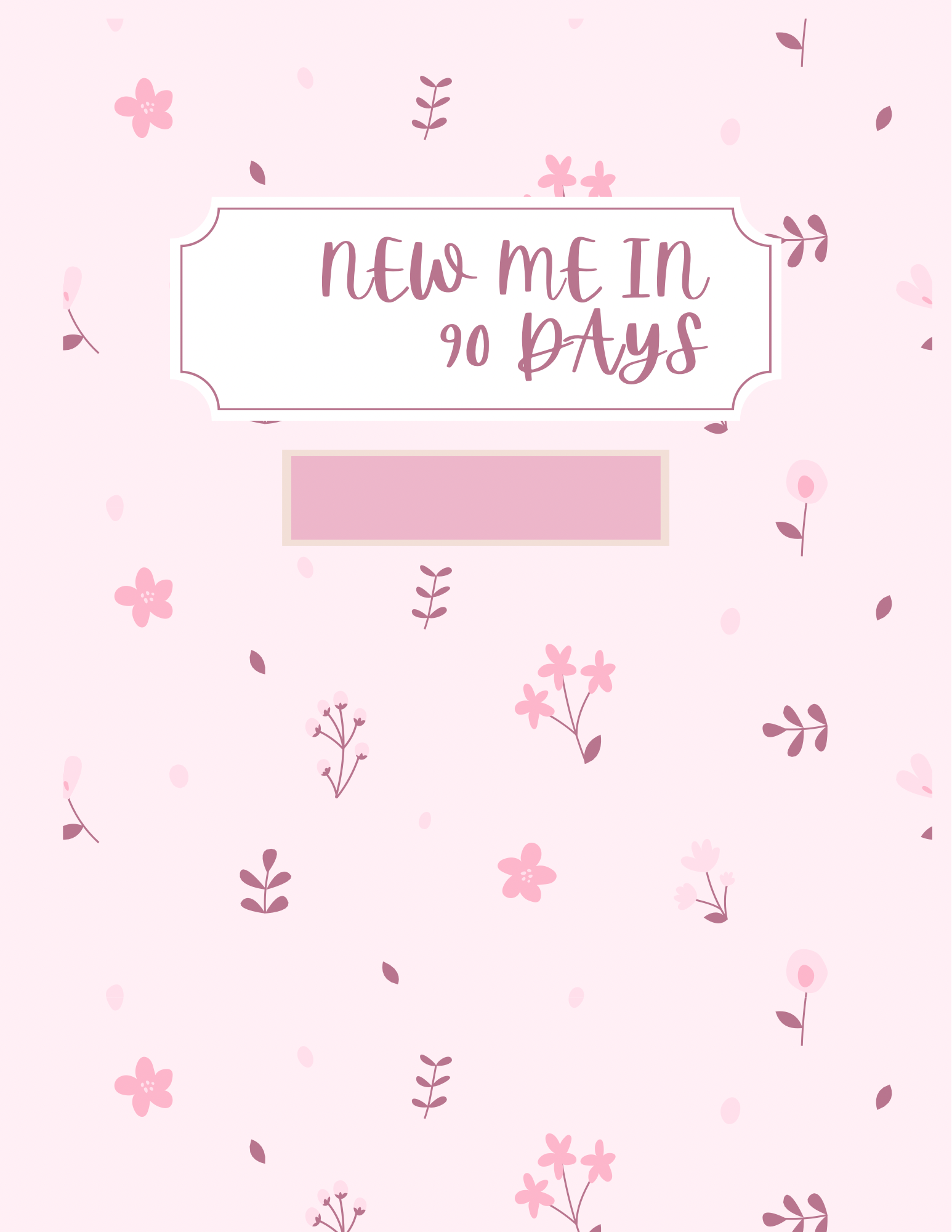 90-Day Transformation Course Book for Women (18+)